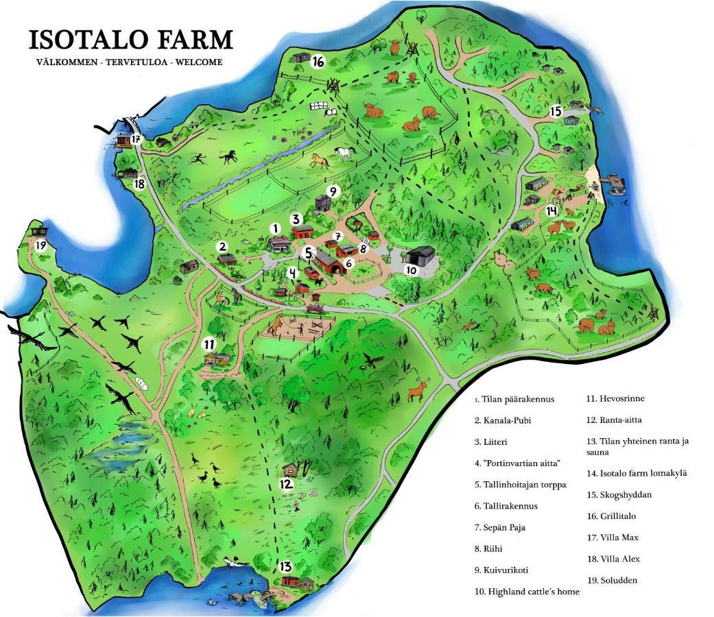Isotalo Farm At Enaejaervi Lake Salo (Salo) Exterior foto